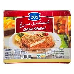 202 شنیسل مرغ 500گرم